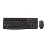 Комплект Logitech Desktop MK120 чорна USB (клавіатура + оптична миша) (920-002561)