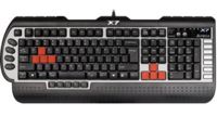 Клавіатура A4Tech X7-G800V USB, ігрова, чорний