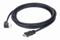 Кабель HDMI 1,8м Cablеxpert (CC-HDMI490-6) HDMI V.1.4 папа/папа, повернутий на 90 градусів, позолочені конектори