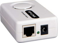 Адаптер TL-PoE150S Supplier (injector) Adapter IEEE 802.3af, подача питания на расстояние до 100 метров, автоматическое определение необходимых параметров питания