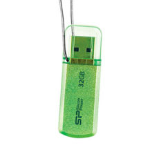 USB Flash Drive 32 Gb SILICON POWER Helios 101 Green (SP032GBUF2101V1N)