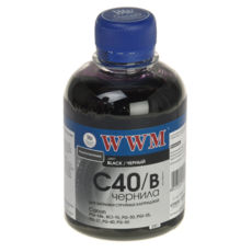  WWM CANON PG-37/40/50, PGI-5Bk, BCI-15, Black, 200  C40/B
