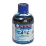 Чернила WWM Canon CL-31/38/41/51, CLI-8C/36, Cyan, 200 г C41/C